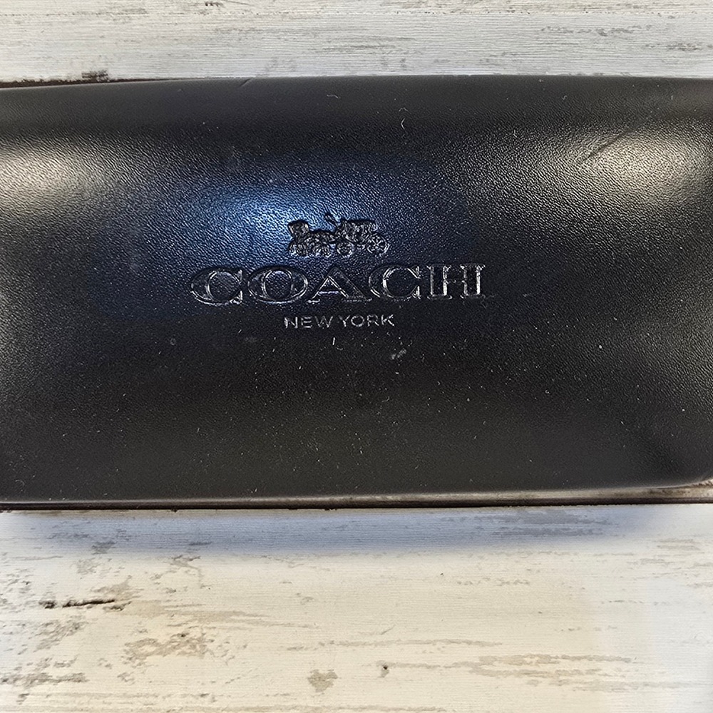 Coach HC 5066 Eyeglasses Satin Brown Dark Tortoise Cat Eye Frames 53-16-135 Case - Picture 9 of 9